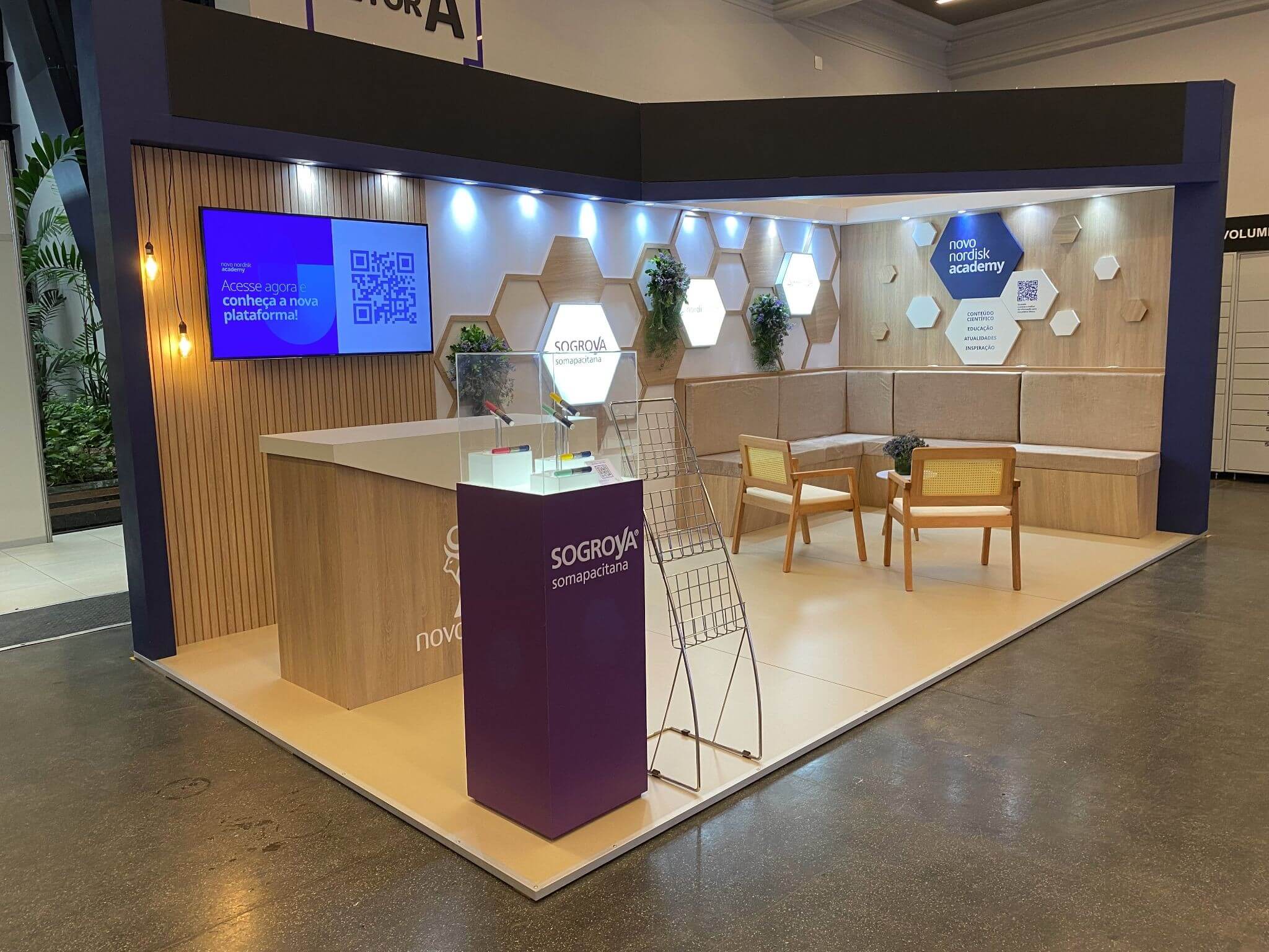 Novo Nordisk booth